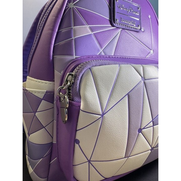 Loungefly Disney Parks Purple Wall Mini Backpack Magic Kingdom Retired main image 15